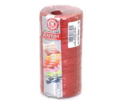 Burgundy Raffia Ribbon